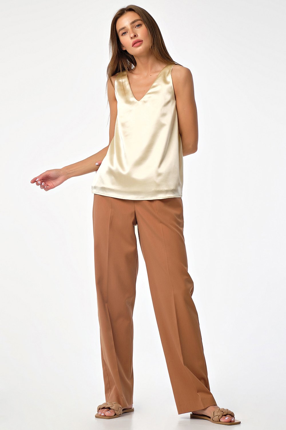 Топ 2132-13-01 шампанское  Fly арт.2132-13-01 оптом_фото3