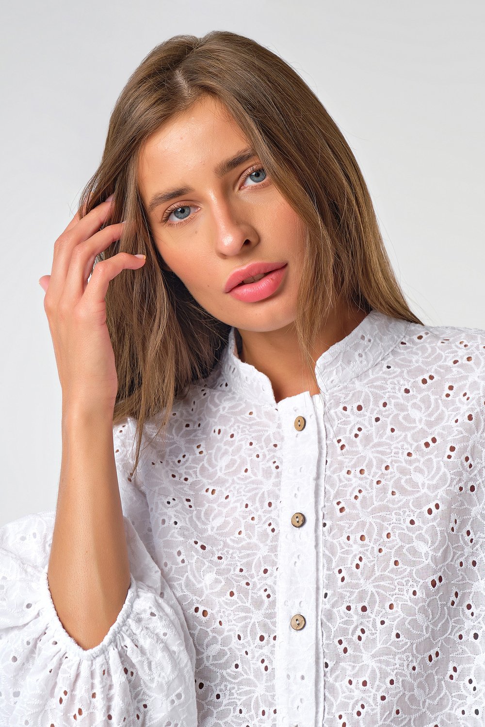 Платье 8178-02-01 белый   Fly арт.8178-02-01 оптом_фото5