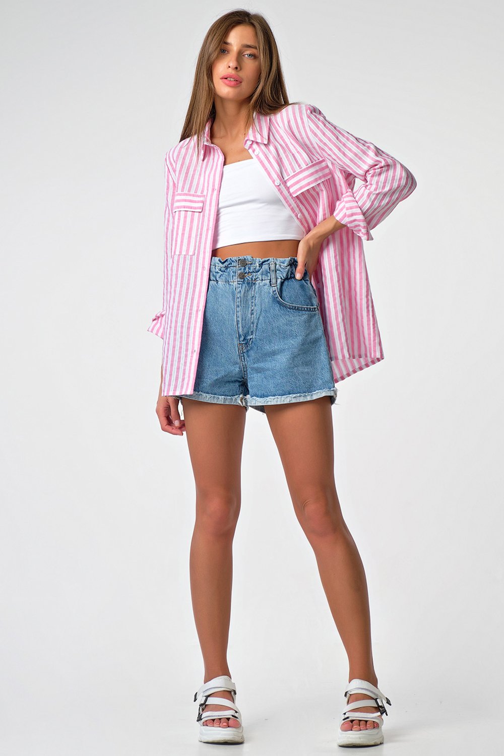 Рубашка 2116-04 Fly арт.2116-04 оптом_фото4