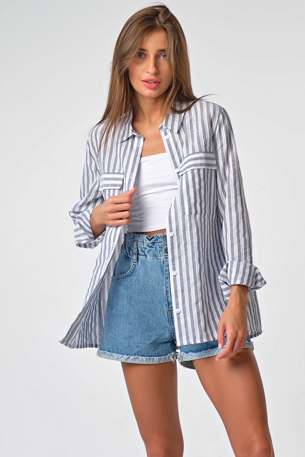 Рубашка 2116-11 Fly арт.2116-11 оптом_фото3