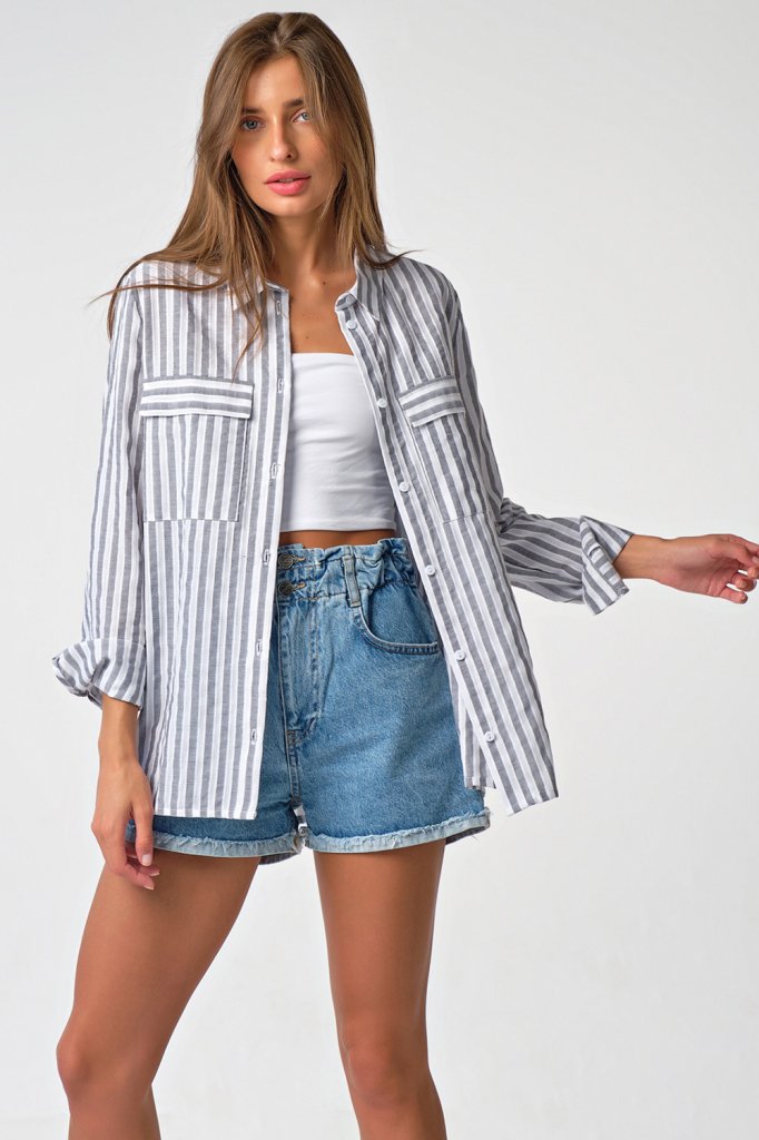 Рубашка 2116-11 Fly арт.2116-11 оптом_фото1