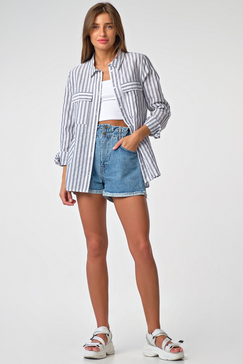 Рубашка 2116-11 Fly арт.2116-11 оптом_фото4