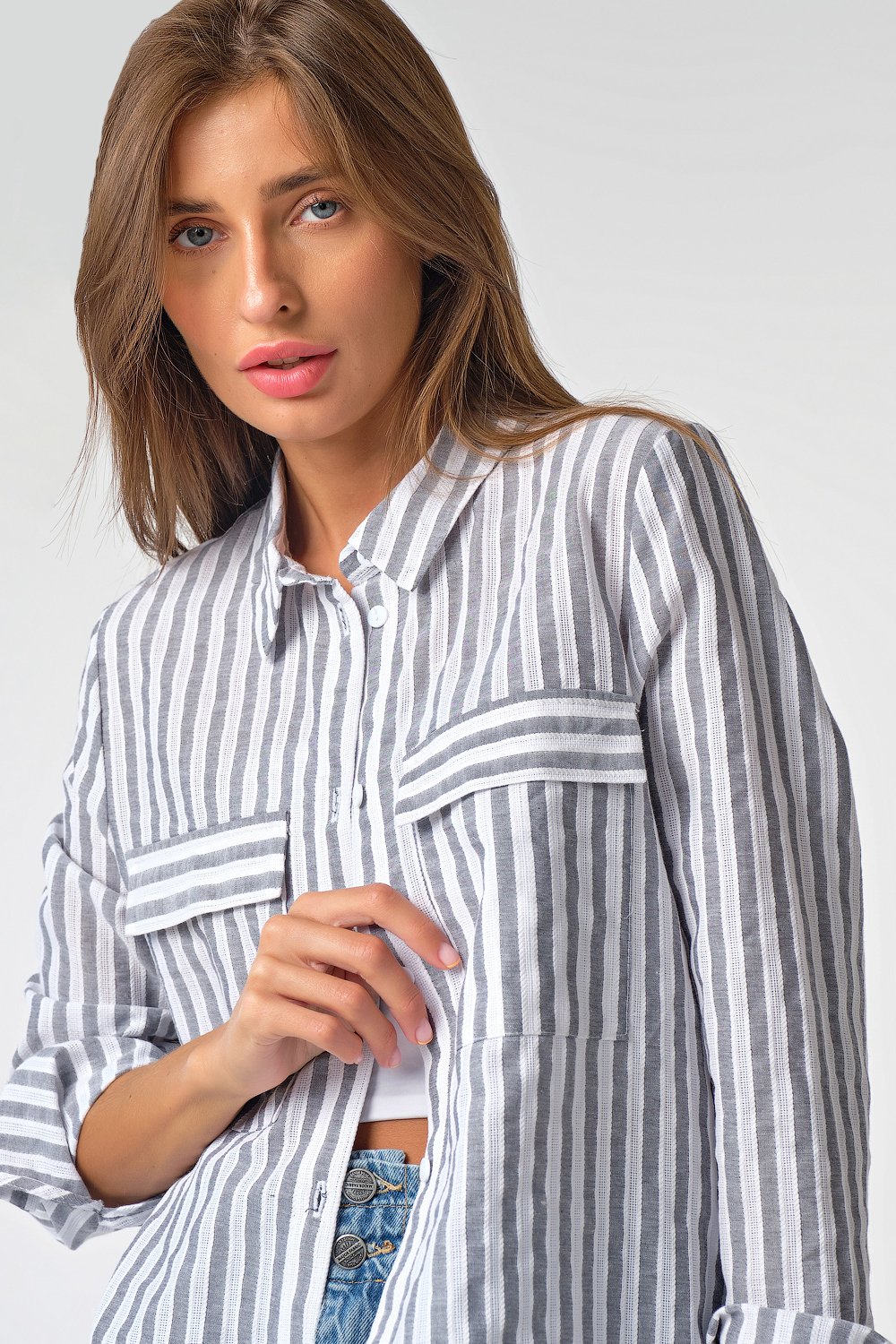 Рубашка 2116-11 Fly арт.2116-11 оптом_фото5