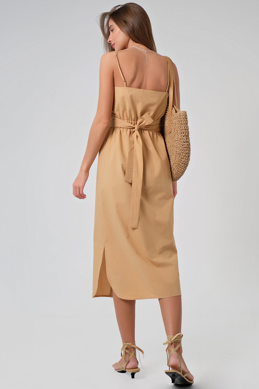 Платье 8171-06 песочный   Fly арт.8171-06 оптом_фото2