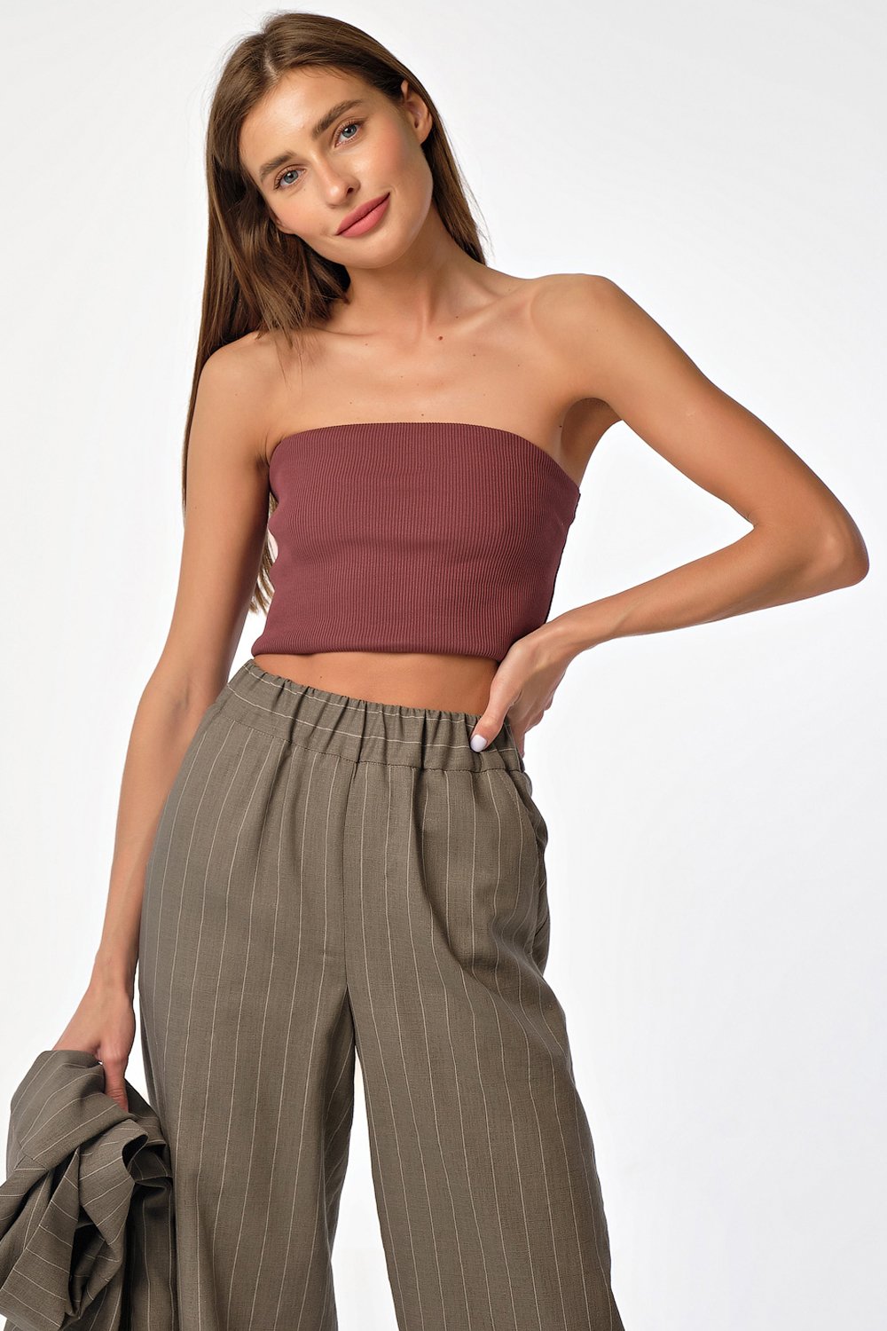 Топ 5108-05 брусника  Fly арт.5108-05 оптом_фото3