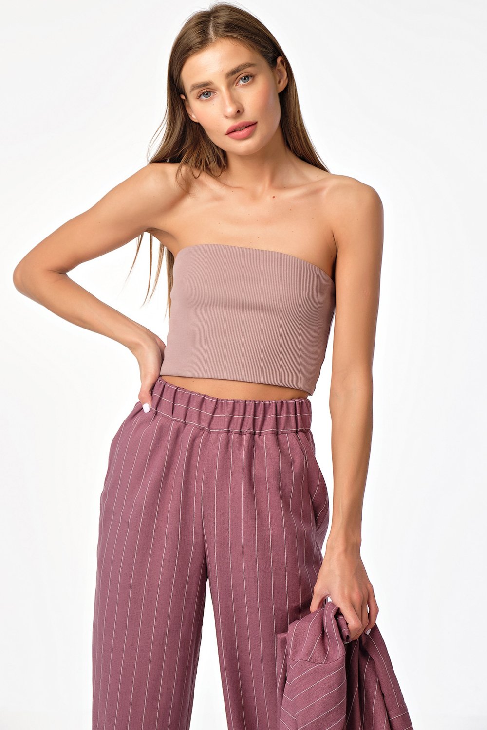 Топ 5108-07 бежевый  Fly арт.5108-07 оптом_фото3