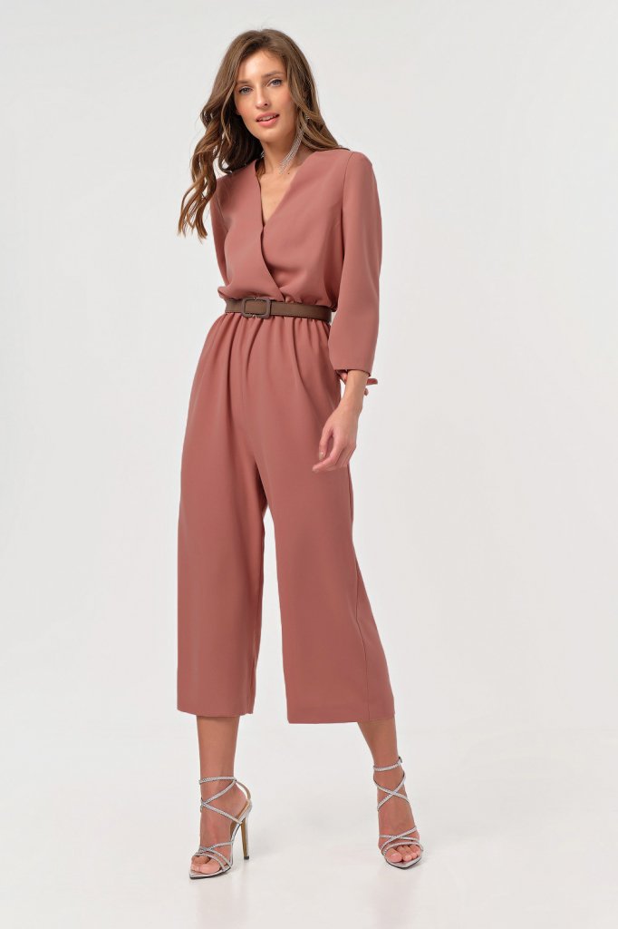 Комбинезон 8152-06-01 терракотовый  Fly арт.8152-06-01 оптом_фото1