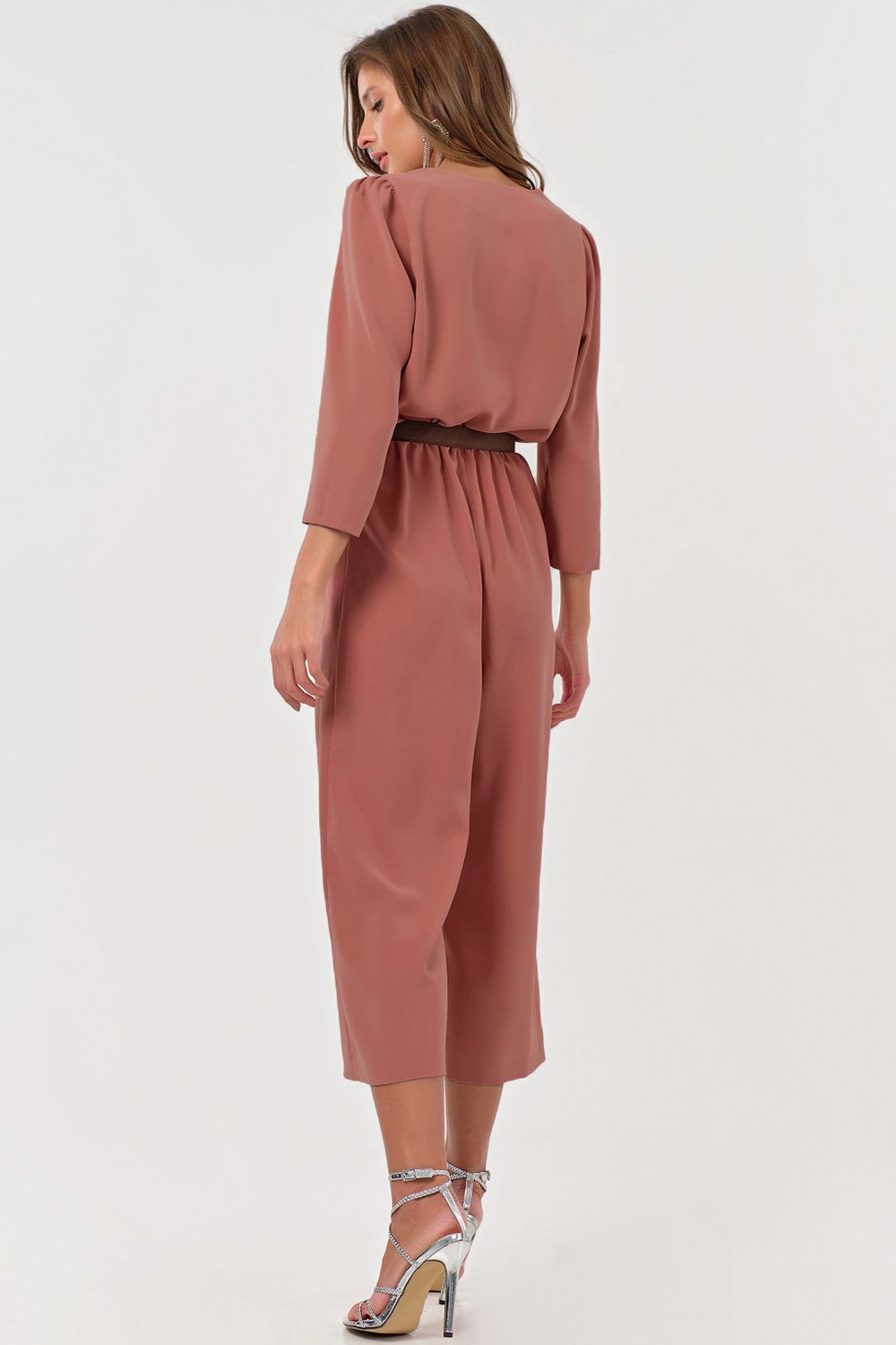 Комбинезон 8152-06-01 терракотовый  Fly арт.8152-06-01 оптом_фото2