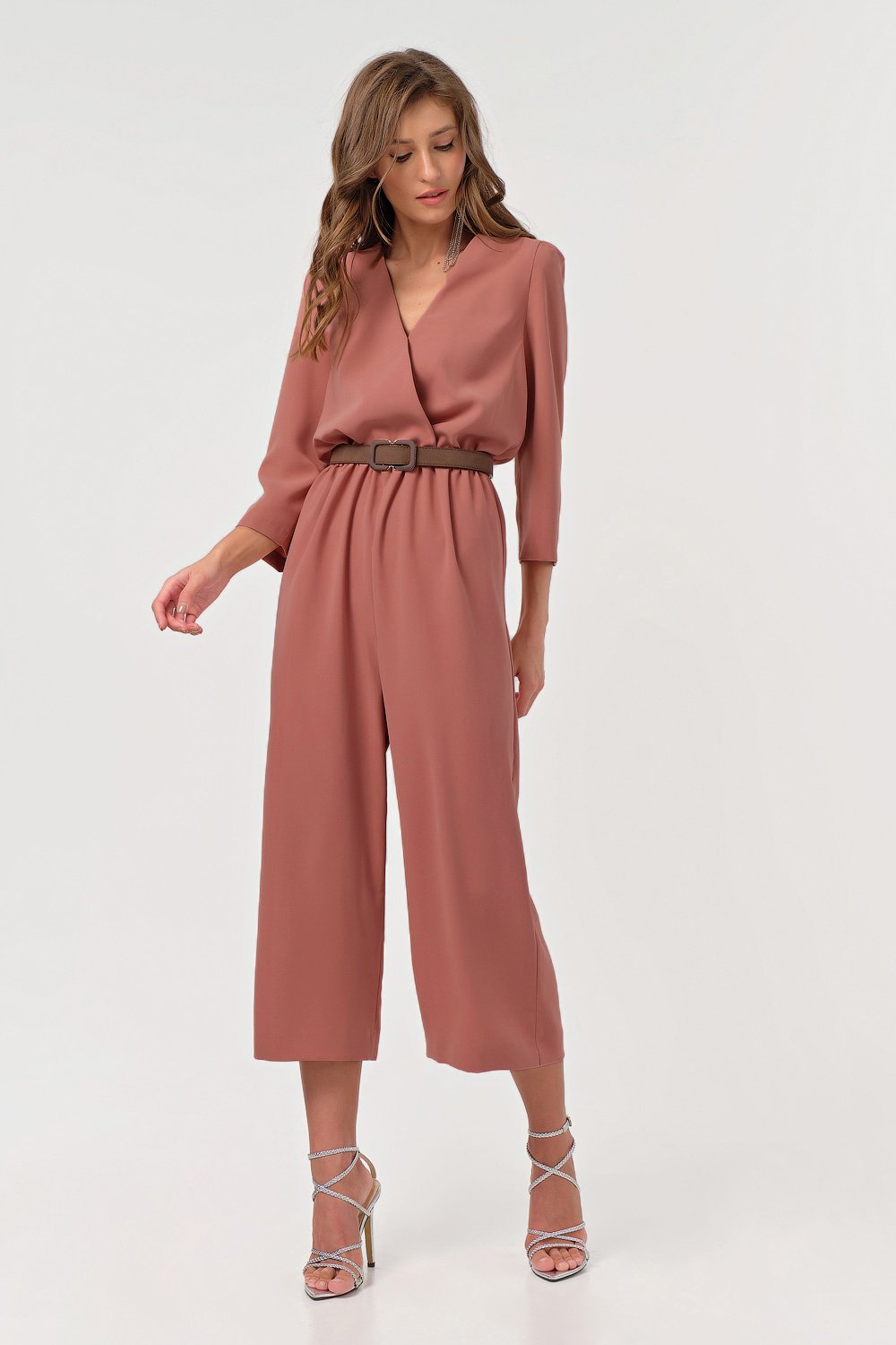 Комбинезон 8152-06-01 терракотовый  Fly арт.8152-06-01 оптом_фото4