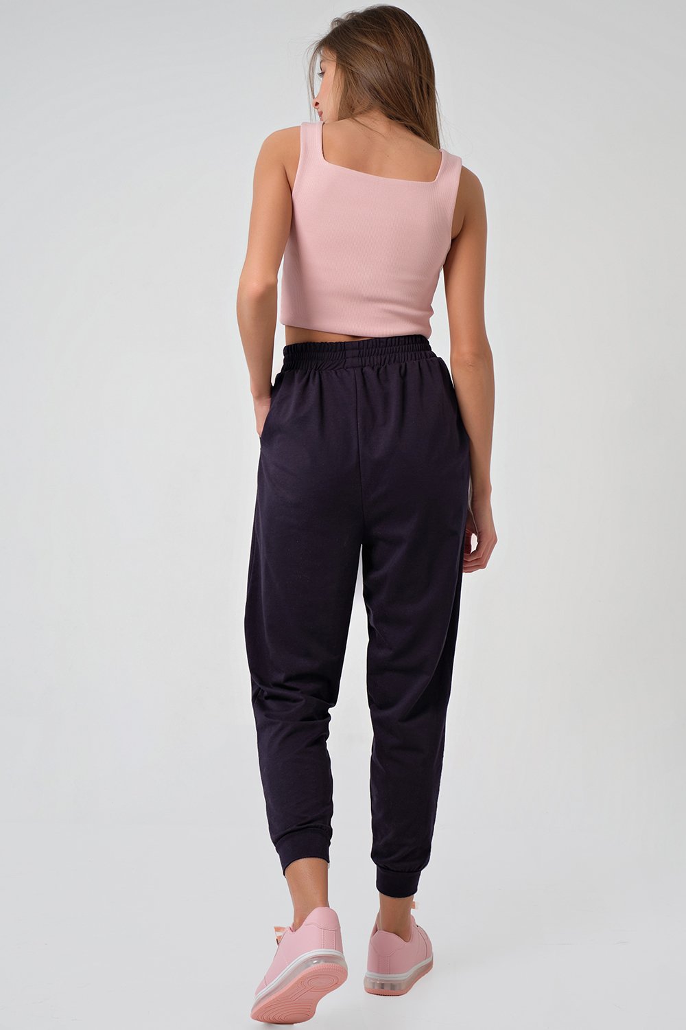 Брюки 4157-08 темно-синий Fly арт.4157-08 оптом_фото2