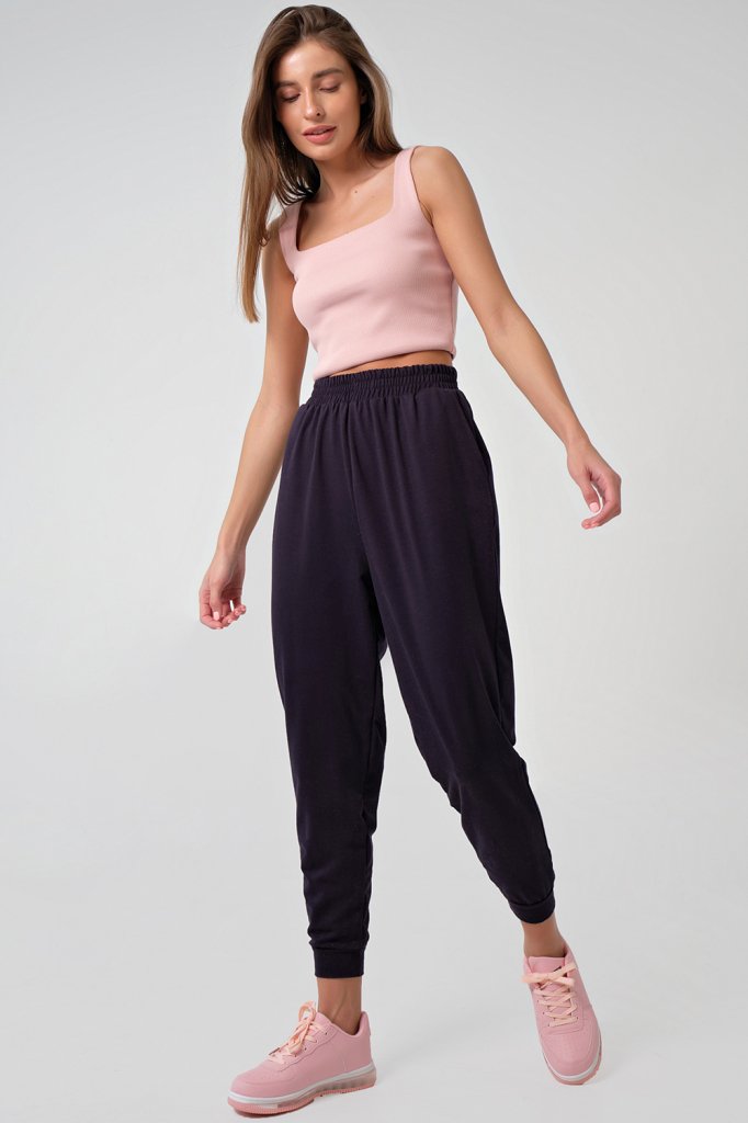 Брюки 4157-08 темно-синий Fly арт.4157-08 оптом_фото1