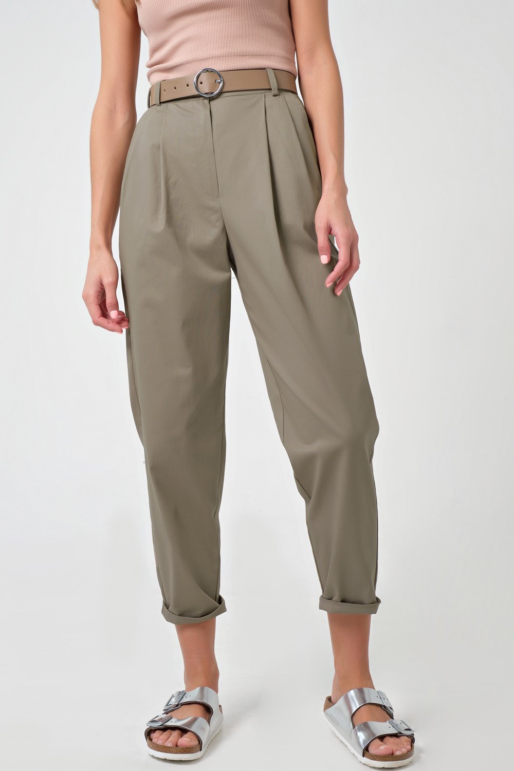 Брюки 4159-15 хаки Fly арт.4159-15 оптом_фото3