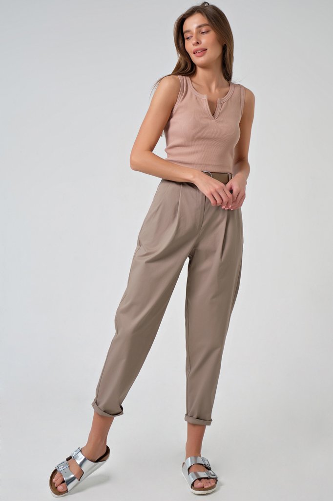 Топ 5104-07 бежевый Fly арт.5104-07 оптом_фото1