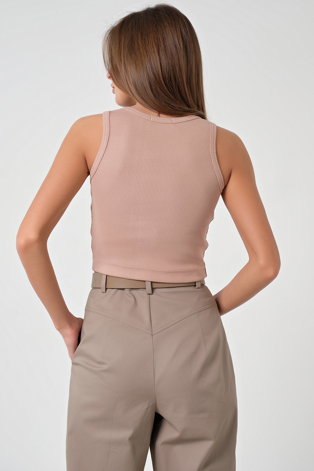 Топ 5104-07 бежевый Fly арт.5104-07 оптом_фото2
