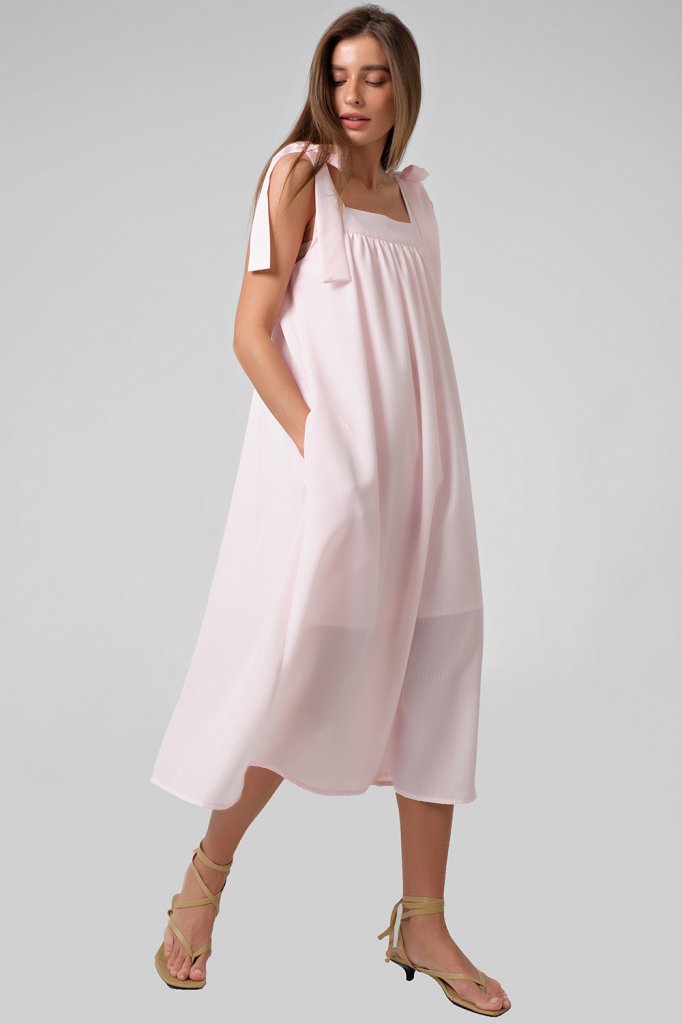 Платье 8172-04 бледно-розовый  Fly арт.8172-04 оптом_фото1