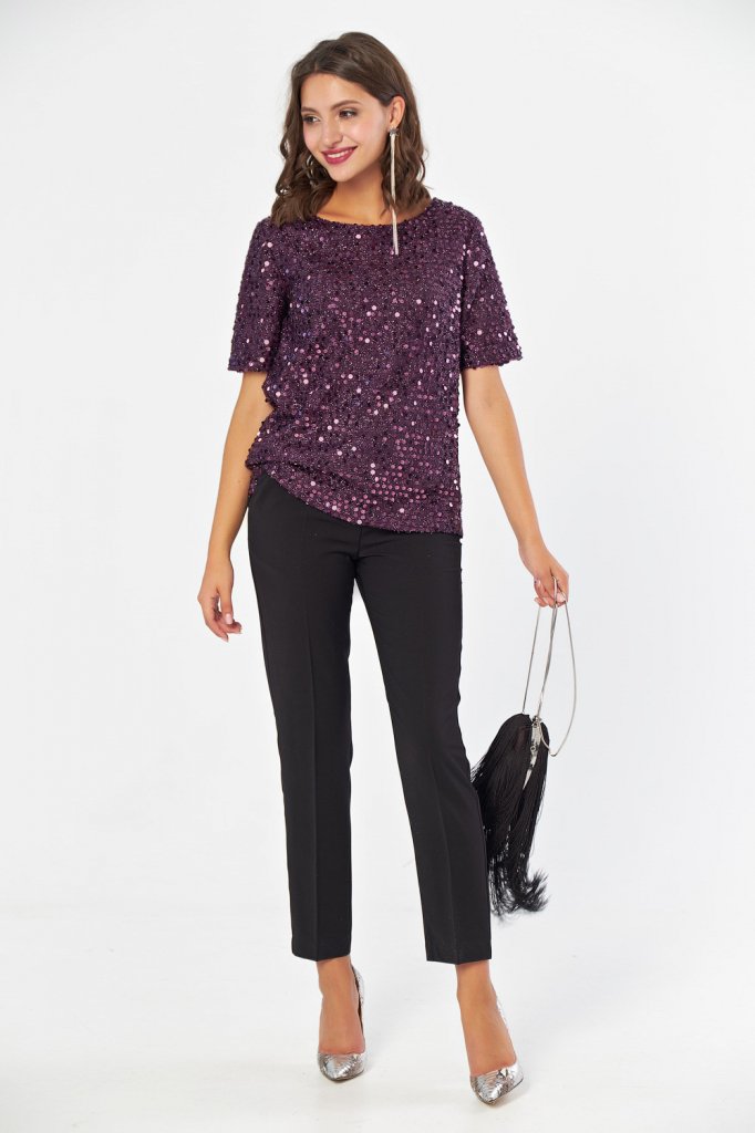 Блуза 555.1-12 Fly арт.555.1-12 оптом_фото1