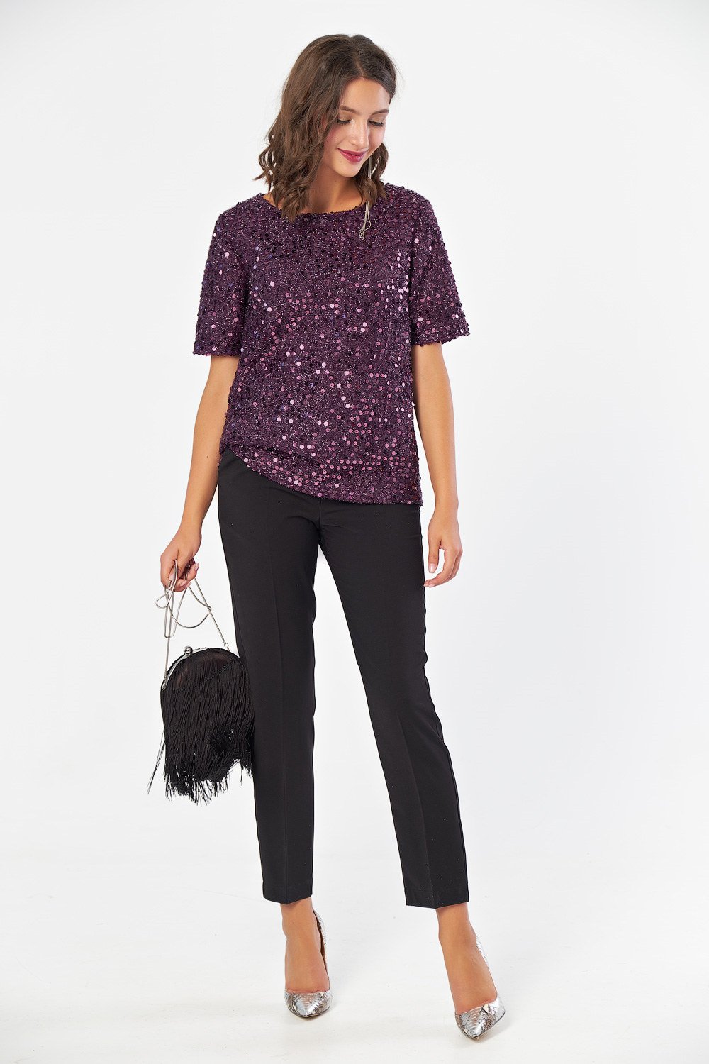 Блуза 555.1-12 Fly арт.555.1-12 оптом_фото4