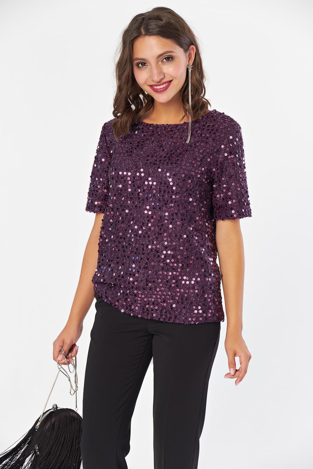 Блуза 555.1-12 Fly арт.555.1-12 оптом_фото3