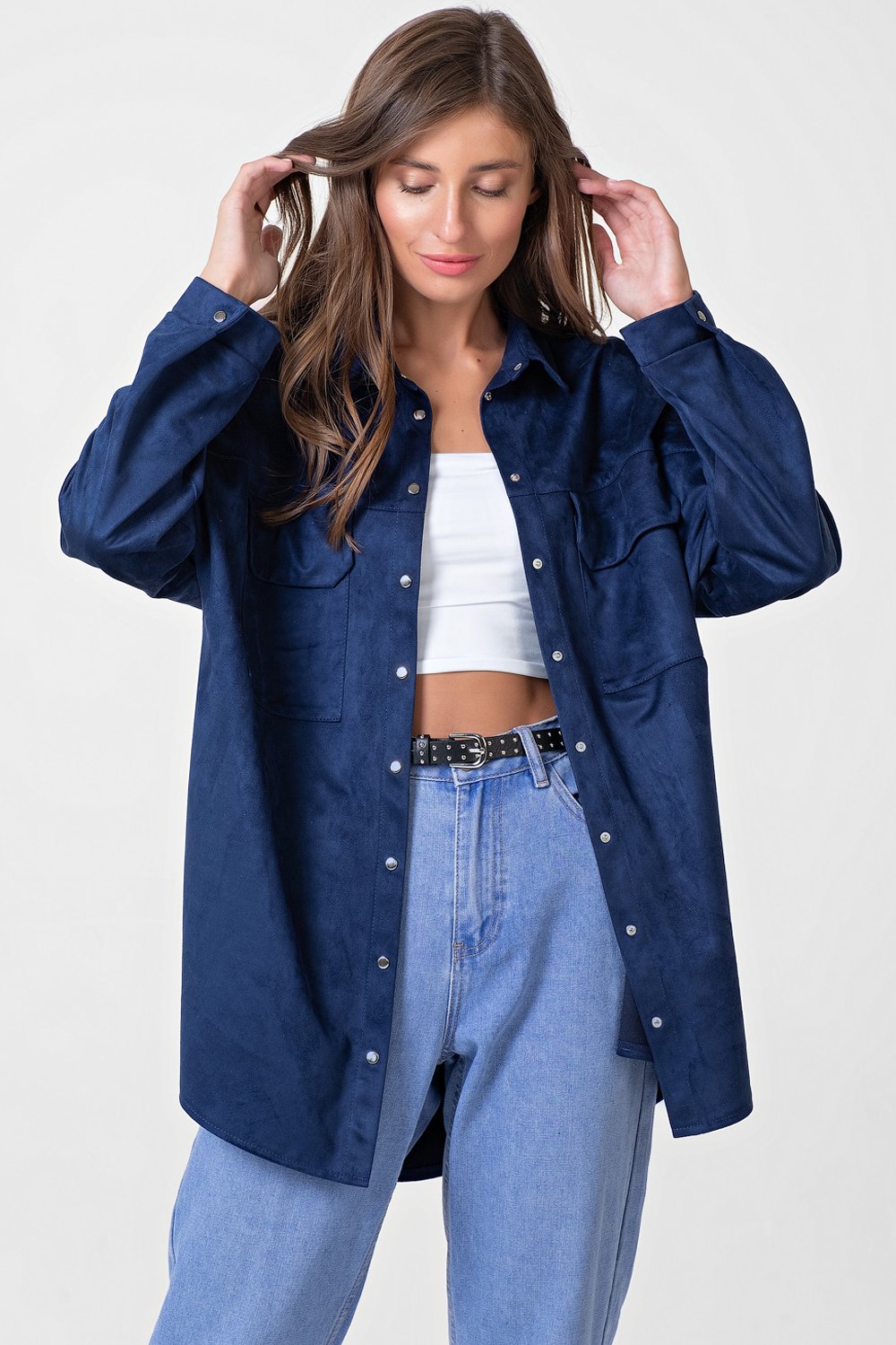 Рубашка 2129-08 Fly арт.2129-08 оптом_фото4