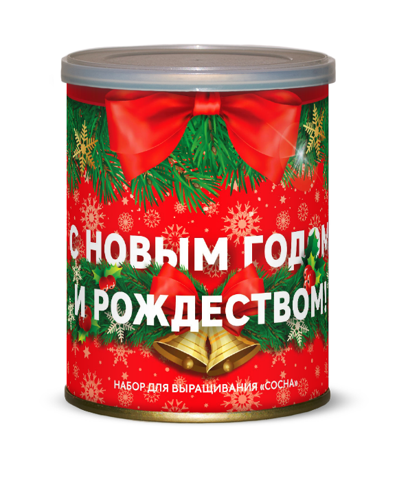 Растение в банке «Новогодняя Сосна»  набор для выращивания EXTRAGO арт.414631 оптом_фото1