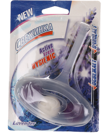 Освежитель - Блистер WC шариковый, лаванда, 40гр  Свежинка арт.1985 оптом_фото1