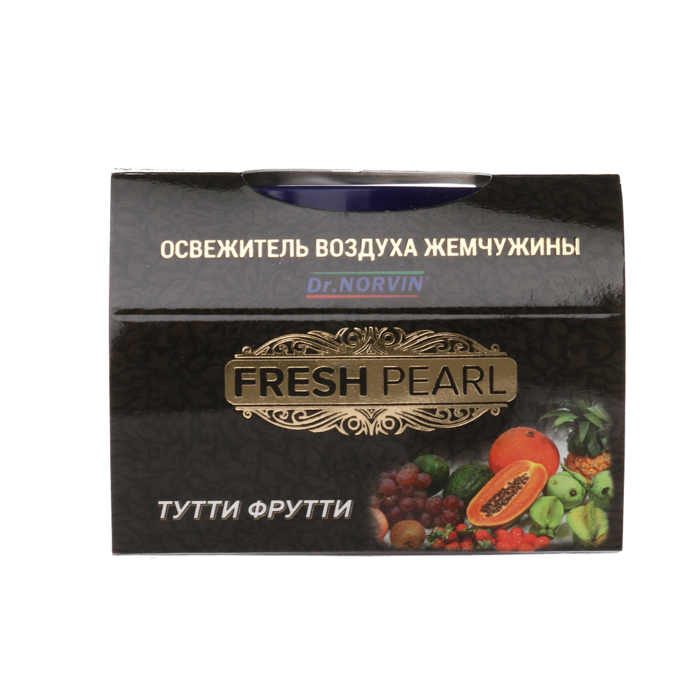 Освежитель воздуха жемчужины "Dr.Norvin" Fresh Pearl Тутти фрутти 100 гр  Dr. Norvin арт.6295 оптом_фото1
