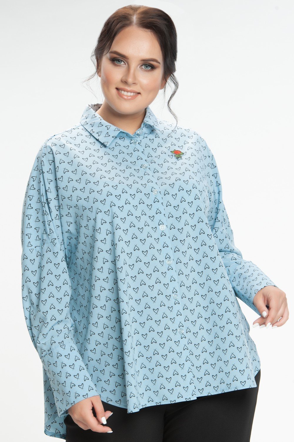 4887 Блуза Прима Линия арт.4887 оптом_фото1