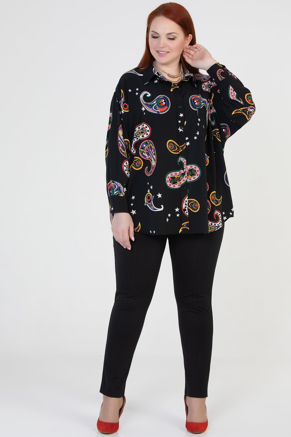 5083 Блуза Прима Линия арт.5083 оптом_фото2