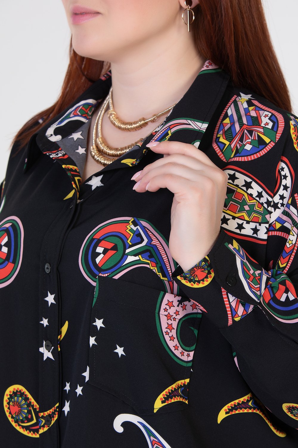 5083 Блуза Прима Линия арт.5083 оптом_фото5