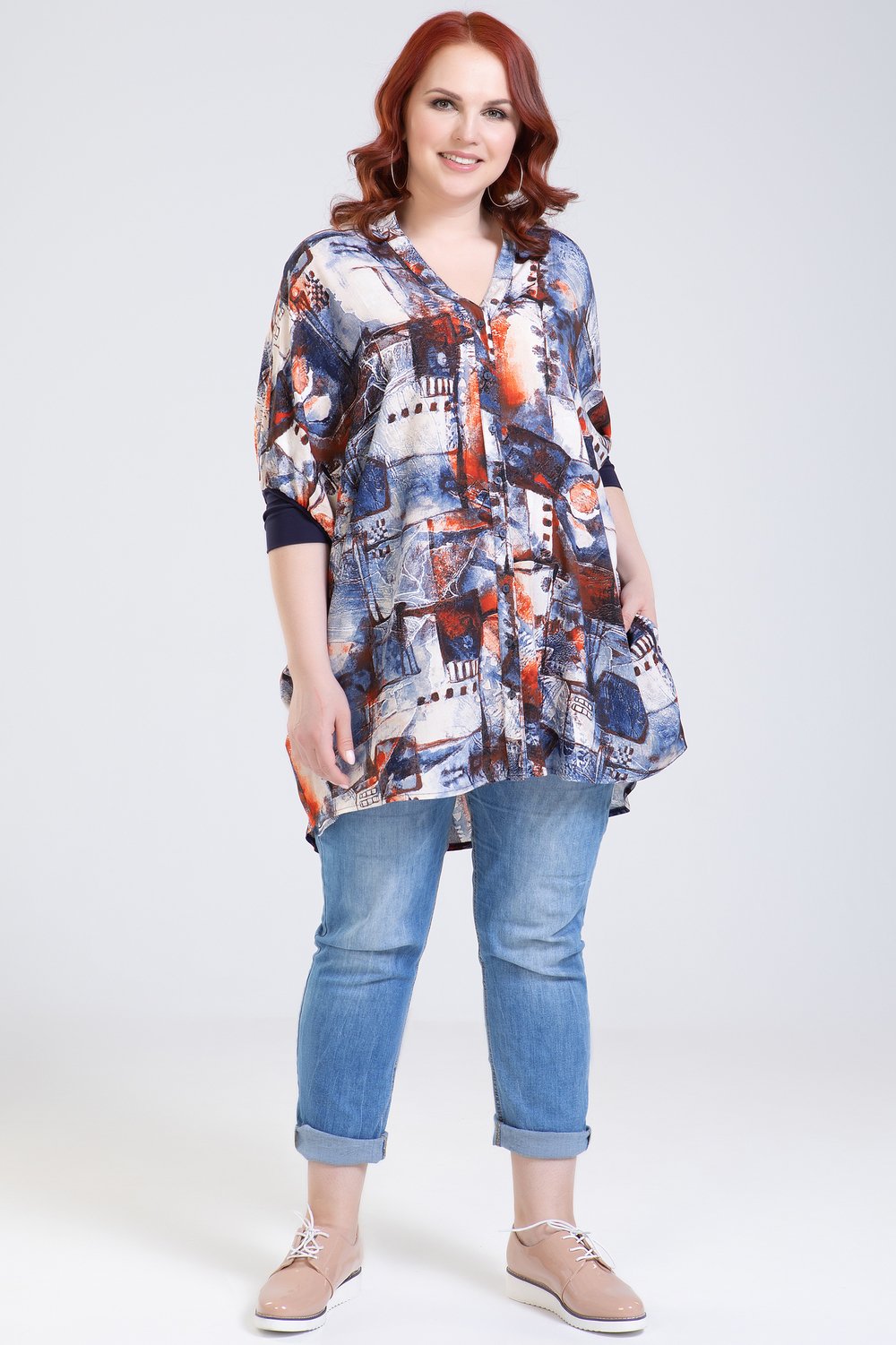 5128 Блуза Прима Линия арт.5128 оптом_фото2