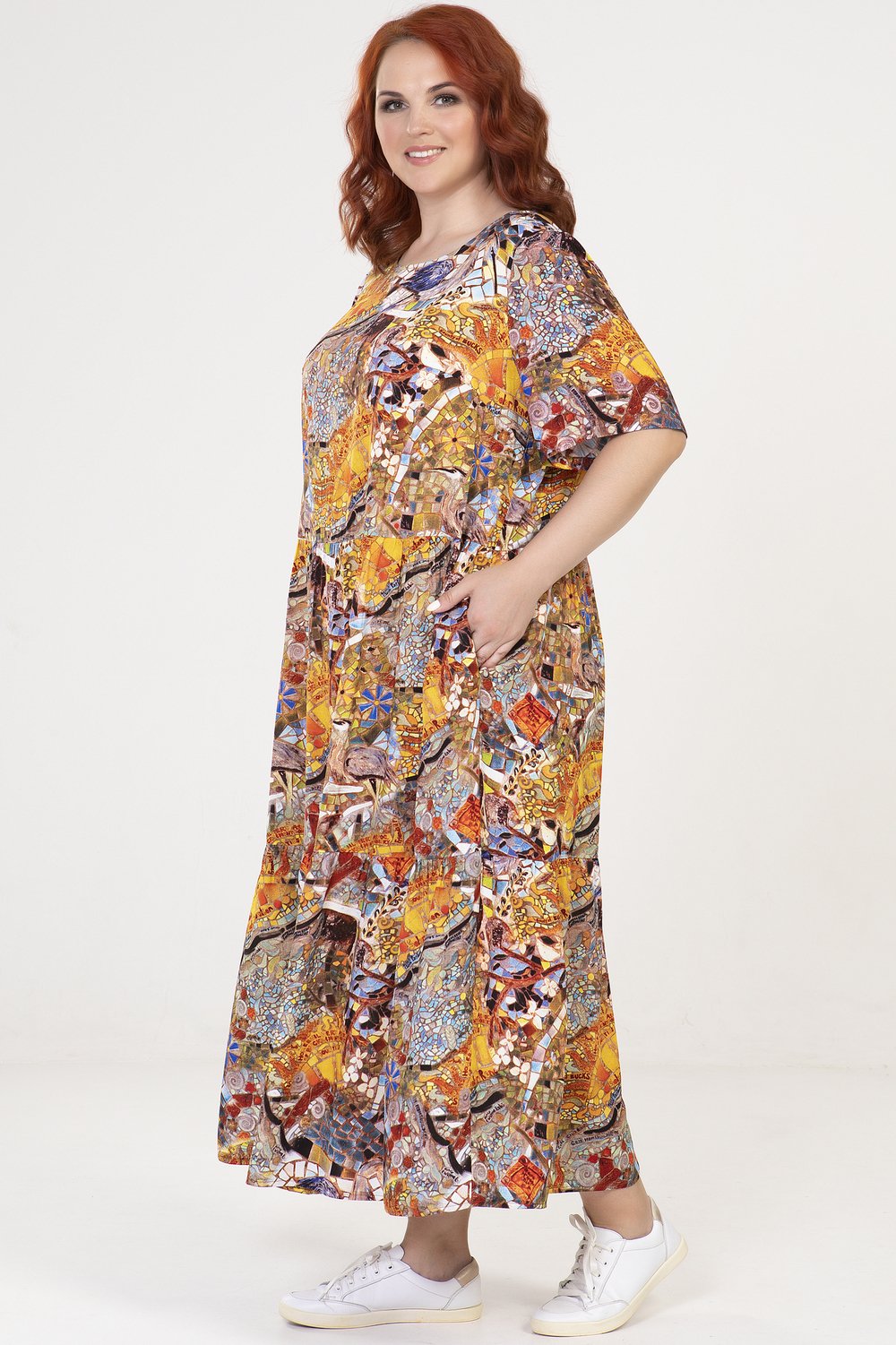 5136 Платье Прима Линия арт.5136 оптом_фото5