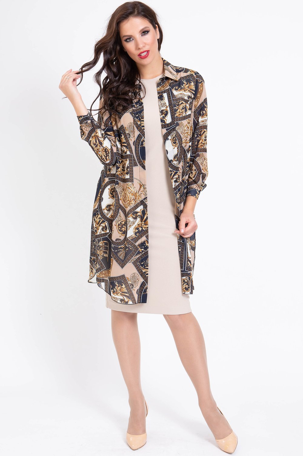 5201 Платье Прима Линия арт.5201 оптом_фото4