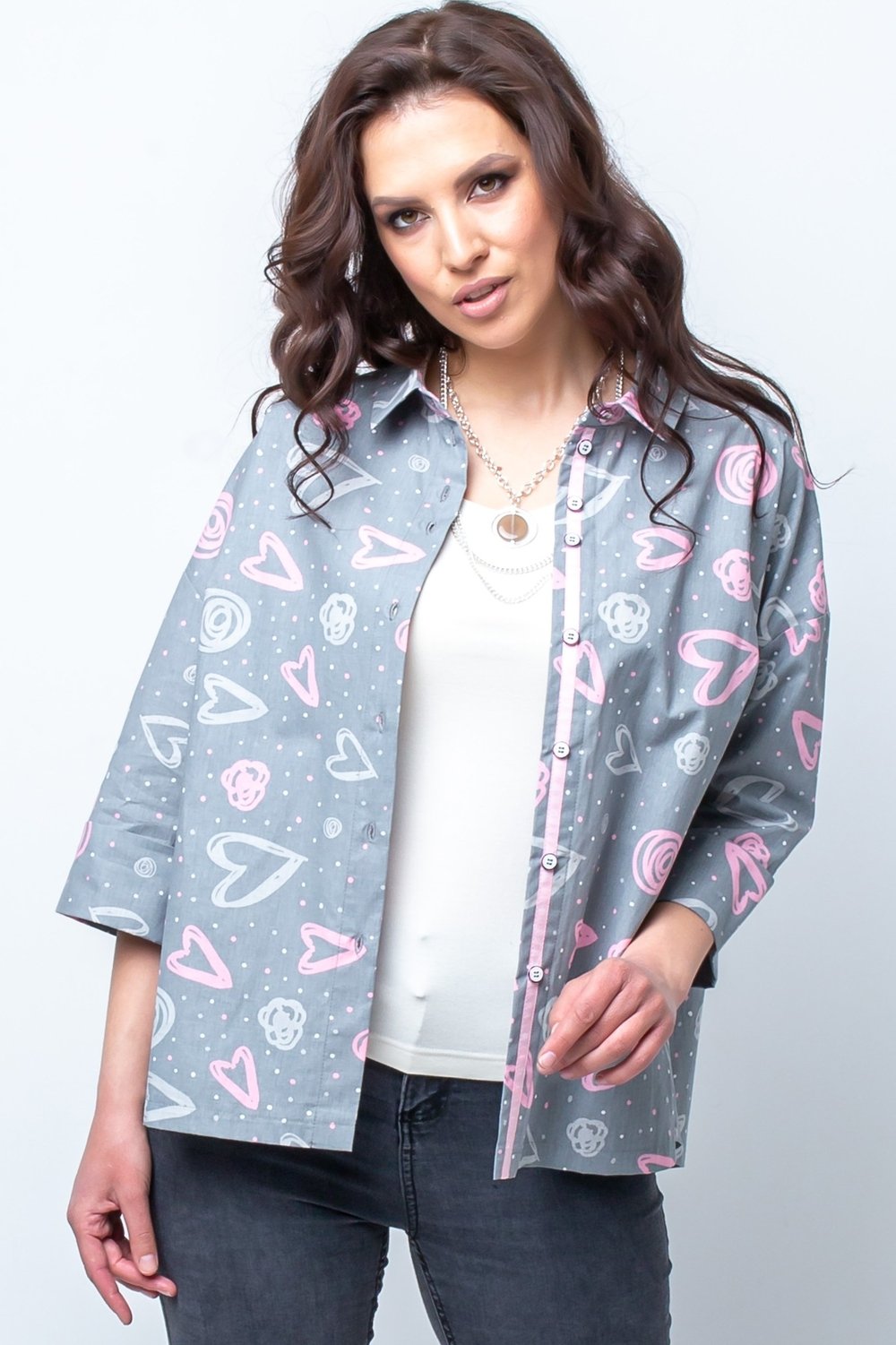 5387 Блуза Прима Линия арт.5387 оптом_фото2