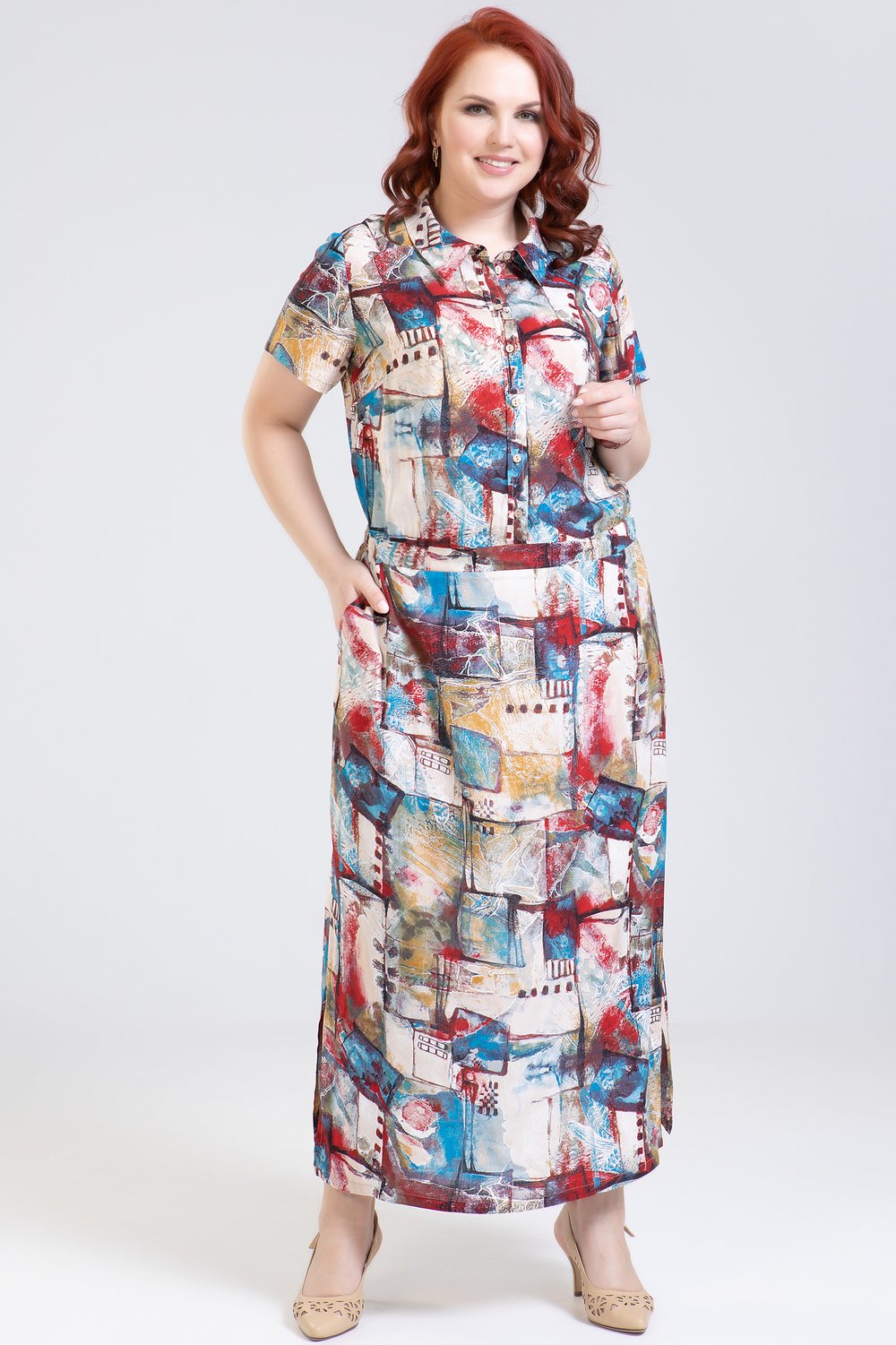 5124 Платье Прима Линия арт.5124 оптом_фото6