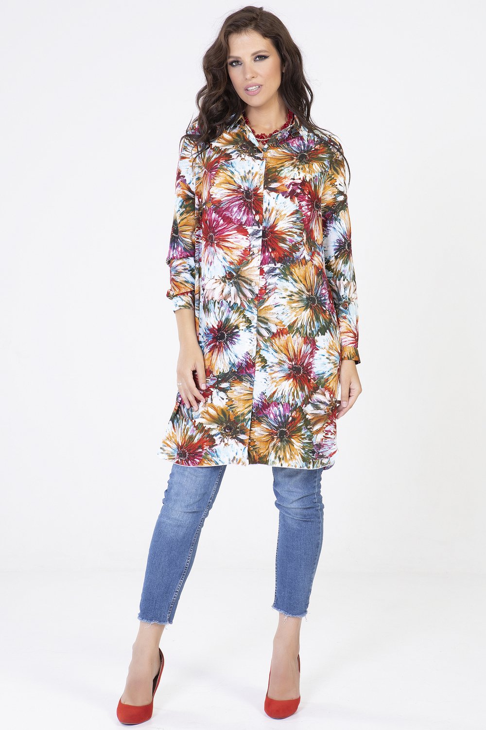 5157 Блуза Прима Линия арт.5157 оптом_фото2