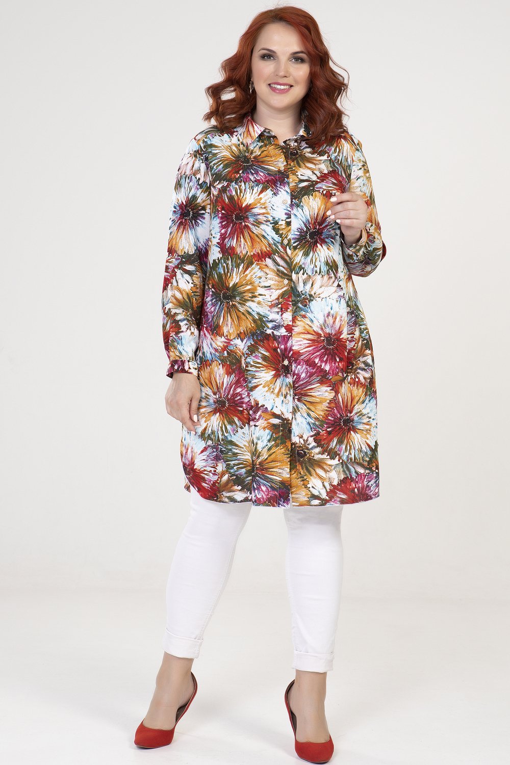 5157 Блуза Прима Линия арт.5157 оптом_фото6