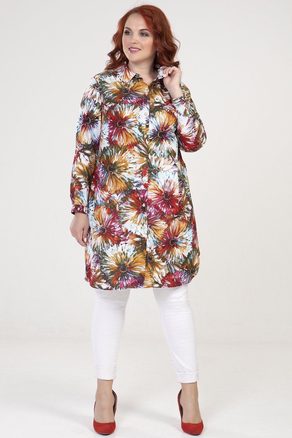 5157 Блуза Прима Линия арт.5157 оптом_фото8