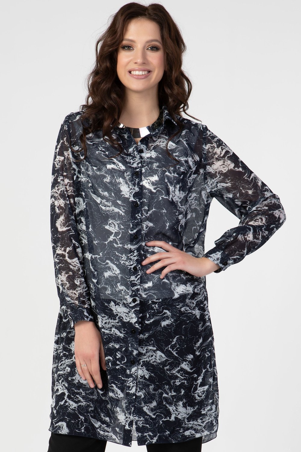 5266 Блуза Прима Линия арт.5266 оптом_фото5