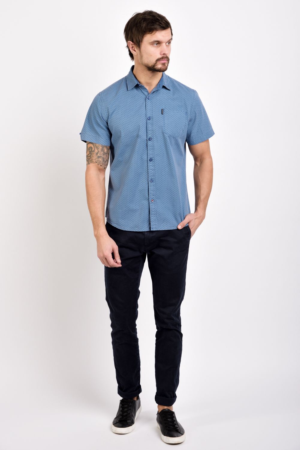 Рубашка муж к/р Mavango арт.M912-04I-51PS оптом_фото5