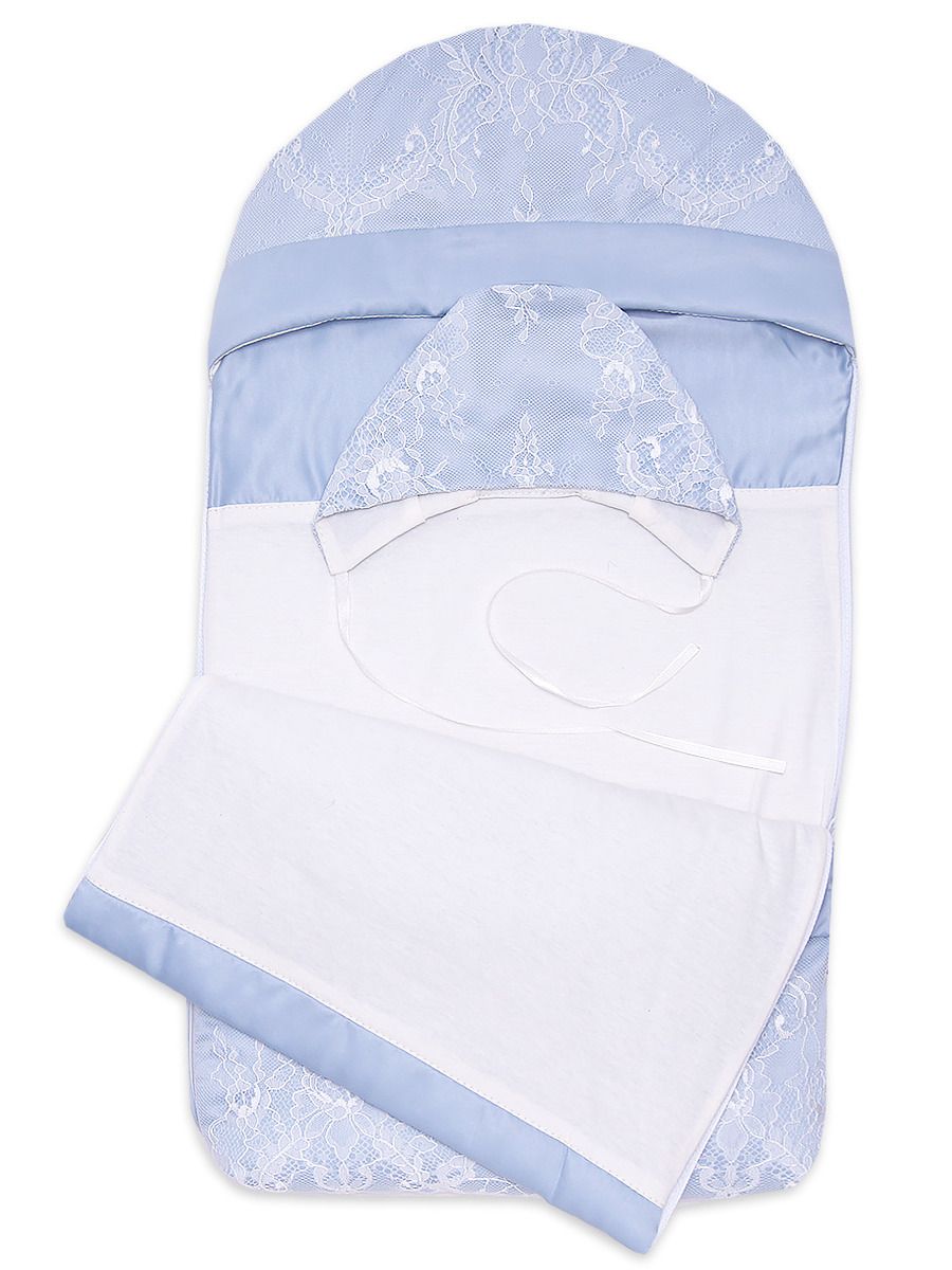 Комплект на выписку "Очарование" блюмираж лето 4 пр. пакет на молнии ARSI арт.1050Б оптом_фото5