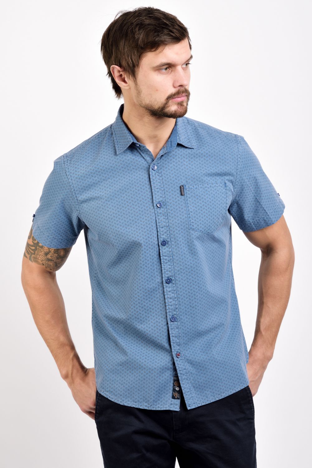 Рубашка муж к/р Mavango арт.M912-04I-51PS оптом_фото3