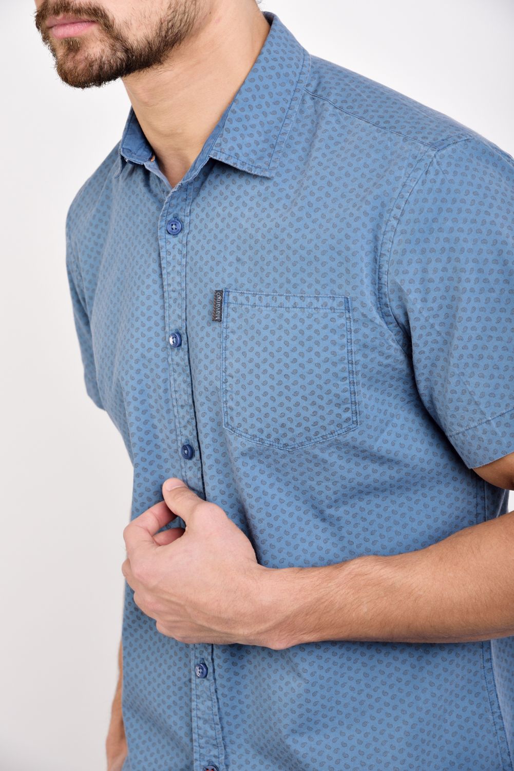 Рубашка муж к/р Mavango арт.M912-04I-51PS оптом_фото1