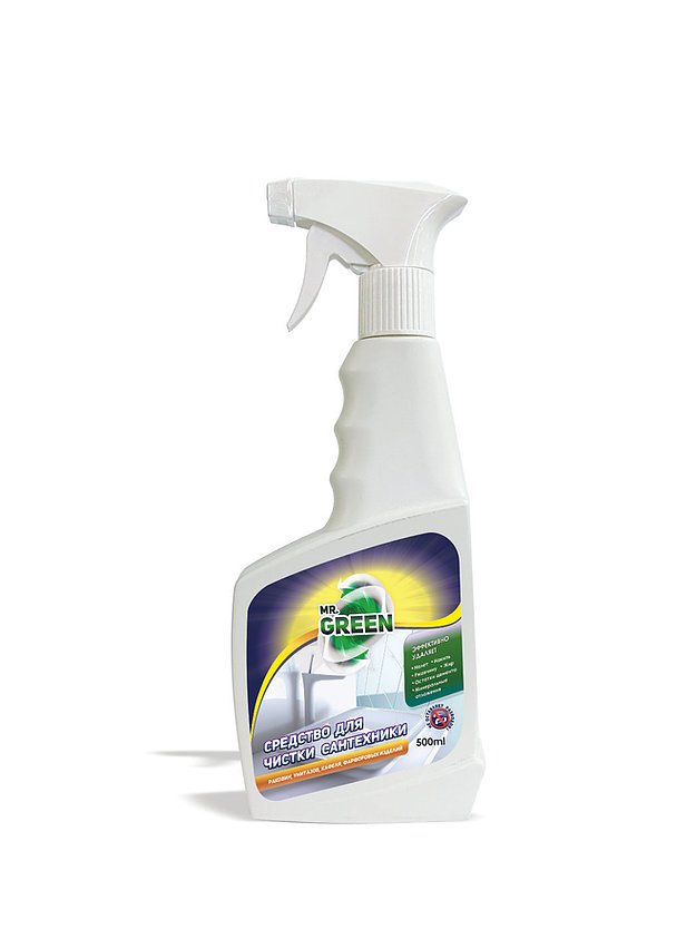 Средство для чистки кафеля и сантехники Mr.Green "POWER" для ванны MR. GREEN арт.70059 оптом_фото1