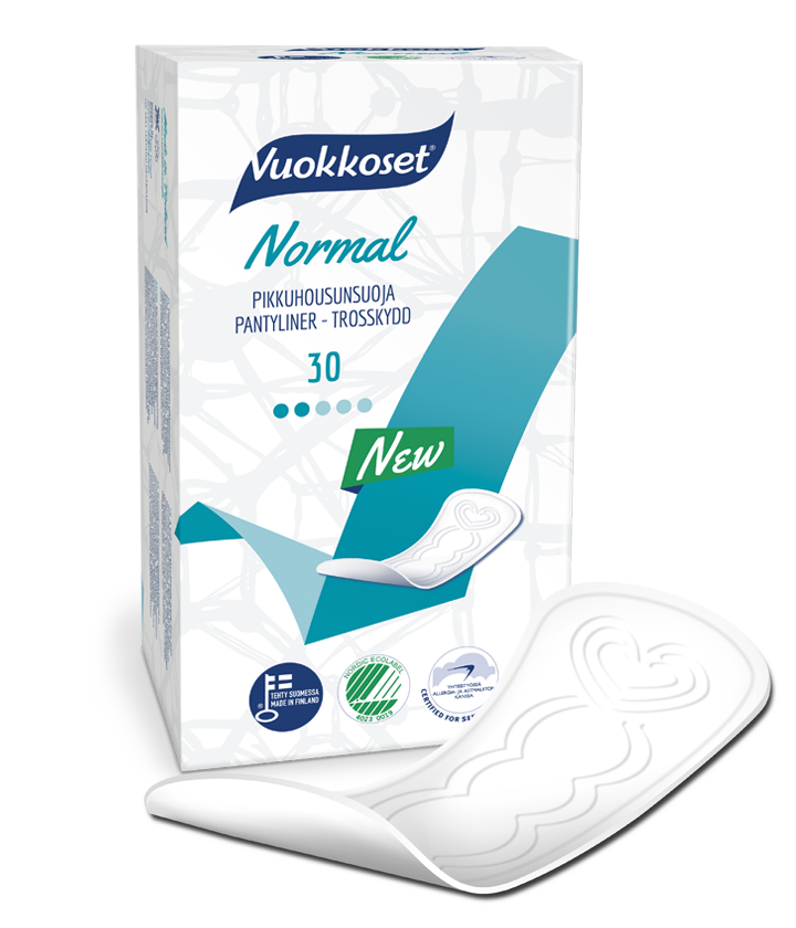 Прокладки ежедневные Vuokkoset 30 Normal pantyliner Vuokkoset арт.70043 оптом_фото1