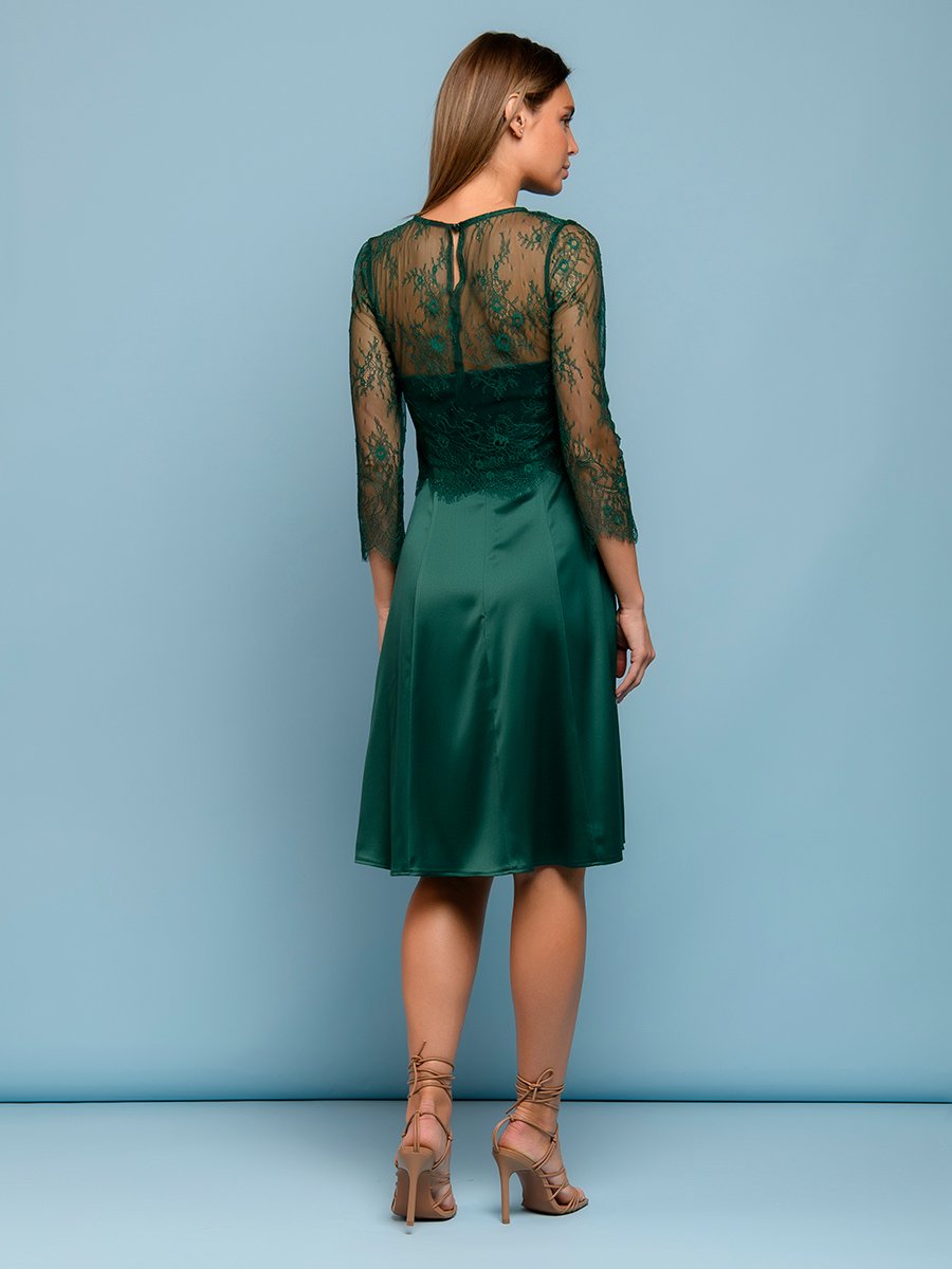 Купити Платье Изумруд в технике ирландского кру | slep-kostroma.ru