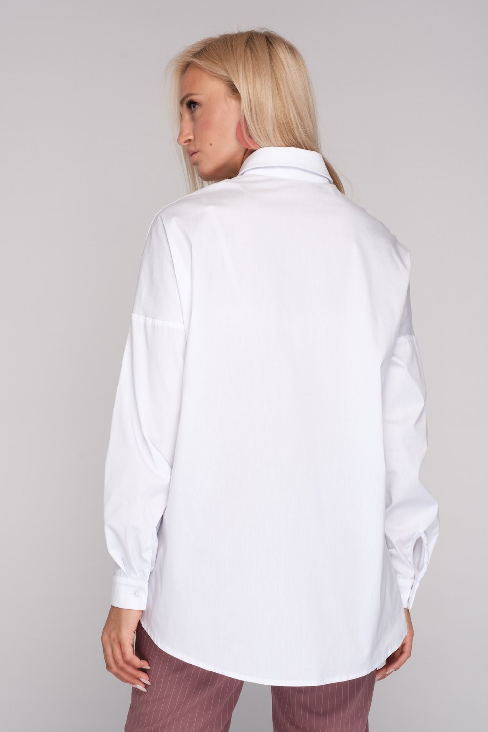 1194 Блуза (НСК) (белый) LELEYA арт.1194 НСК оптом_фото3