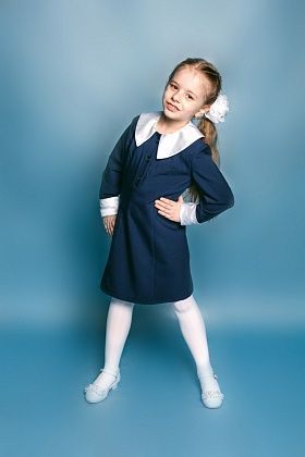 Платье Д-94 синее Status арт. оптом_фото1